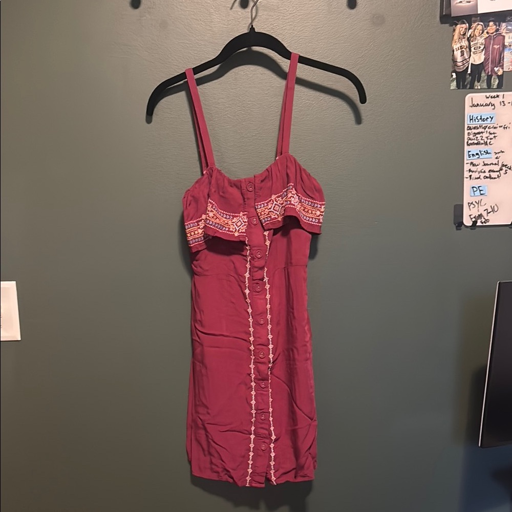 Aeropostale Burgundy Dress